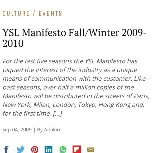 Limited Edition YSL/ Saint Laurent Manifesto Bag 2009-2010 Christy Turlington - Picture 5 of 6